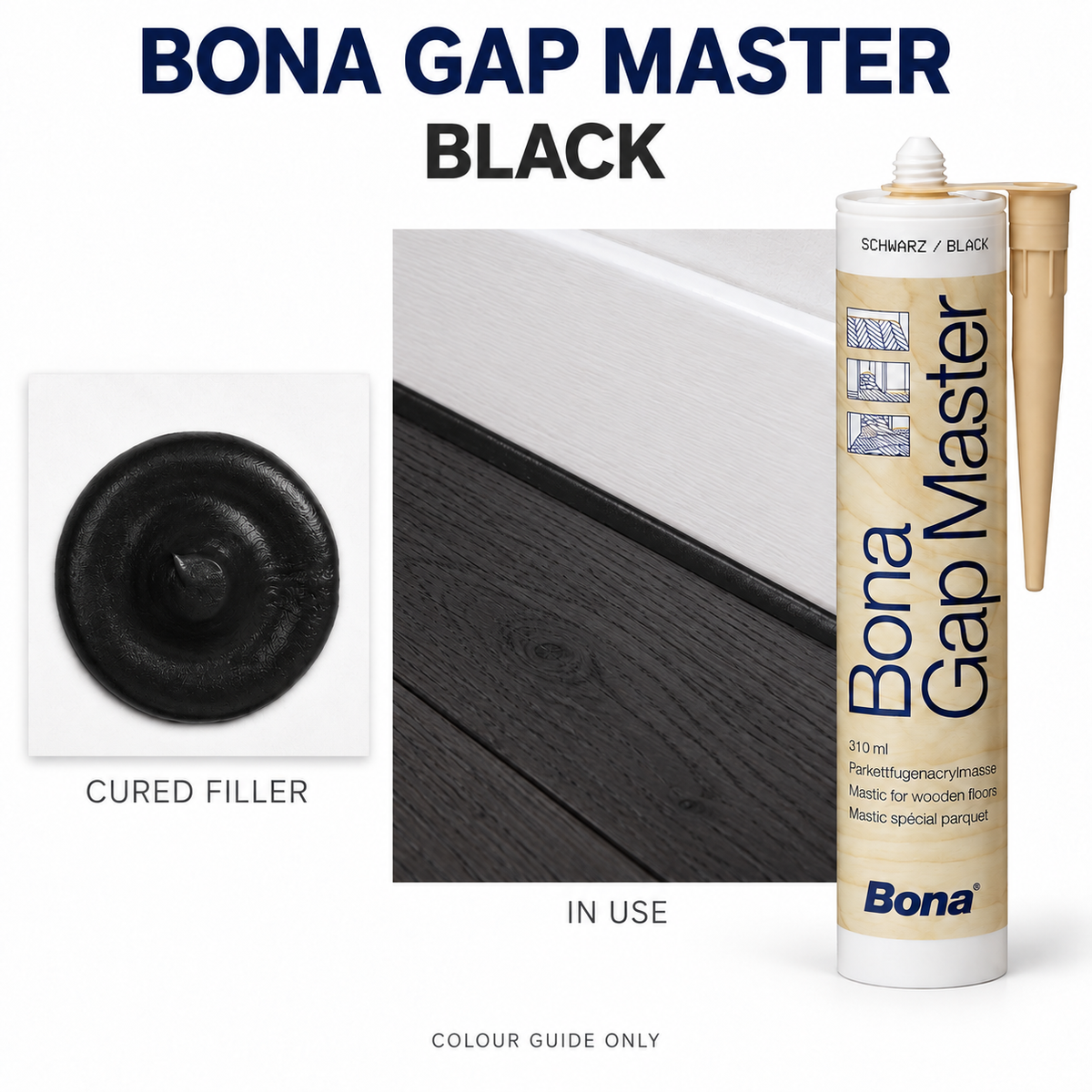 Bona Gap Master Flexible Wood Floor Gap Filler 310ml