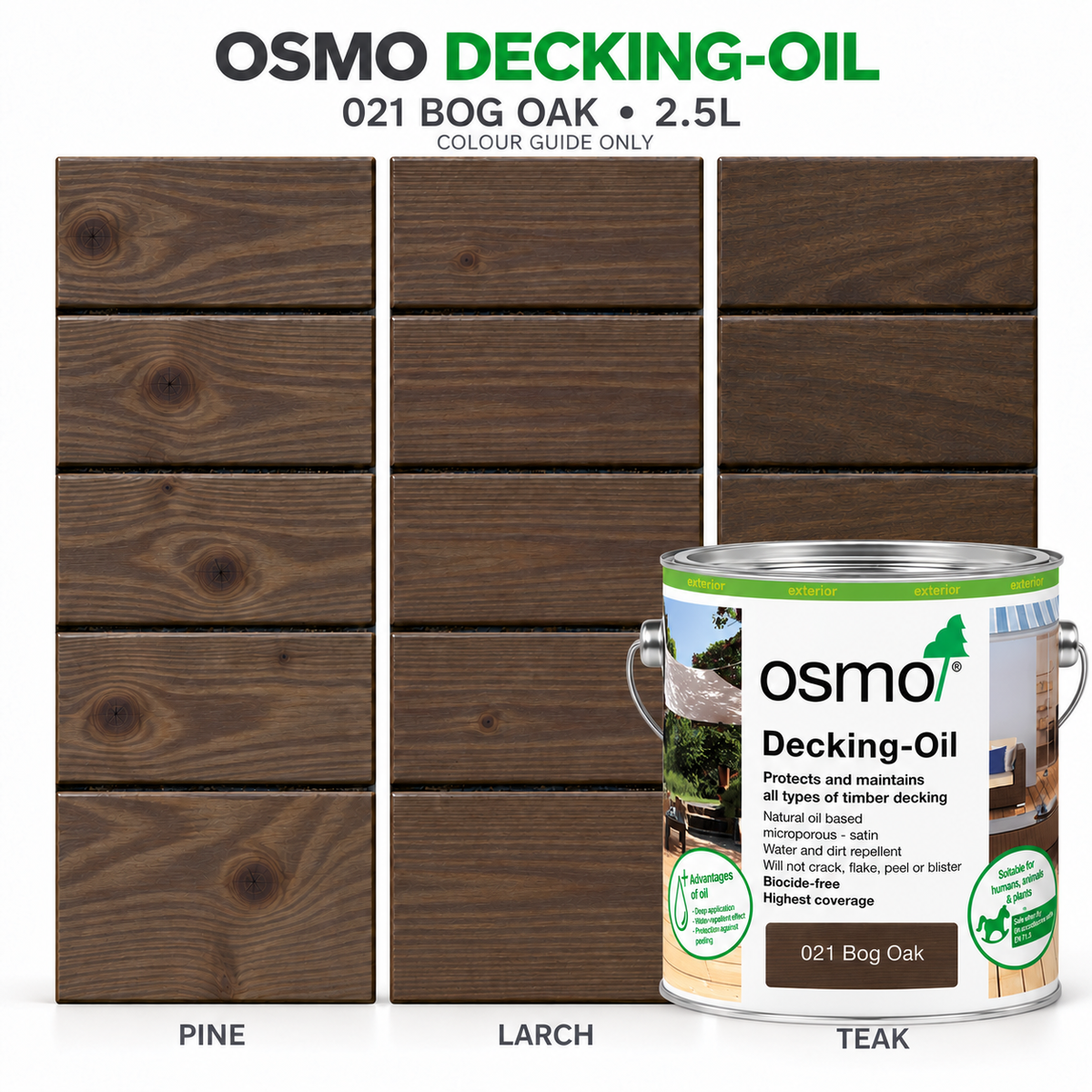 Osmo Decking Oil – Exterior Wood Oil