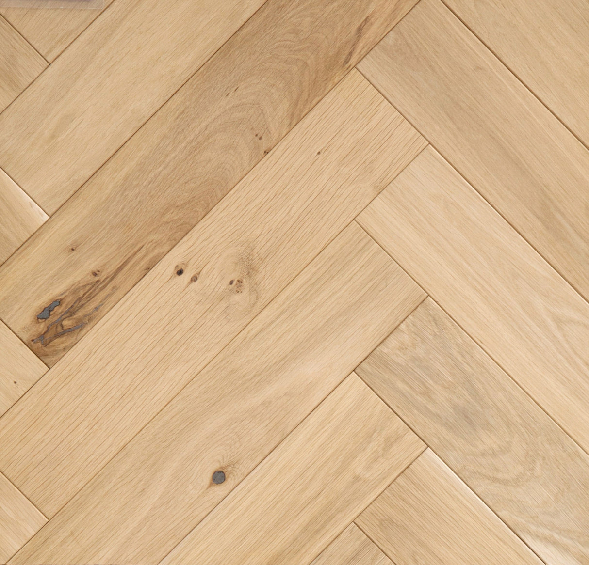 Bedlington Micro-Bevelled Engineered Oak Parquet - Unfinished Rustic – 20/4 × 100 × 500mm
