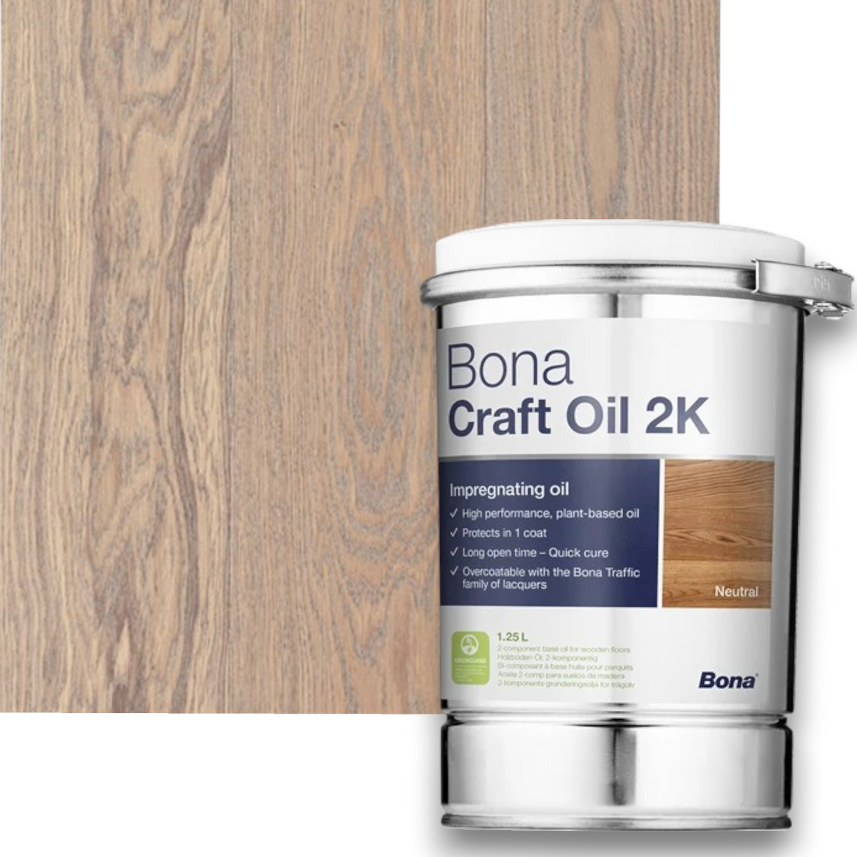 Bona Craft Oil 2K Coloured Wood Floor Oil