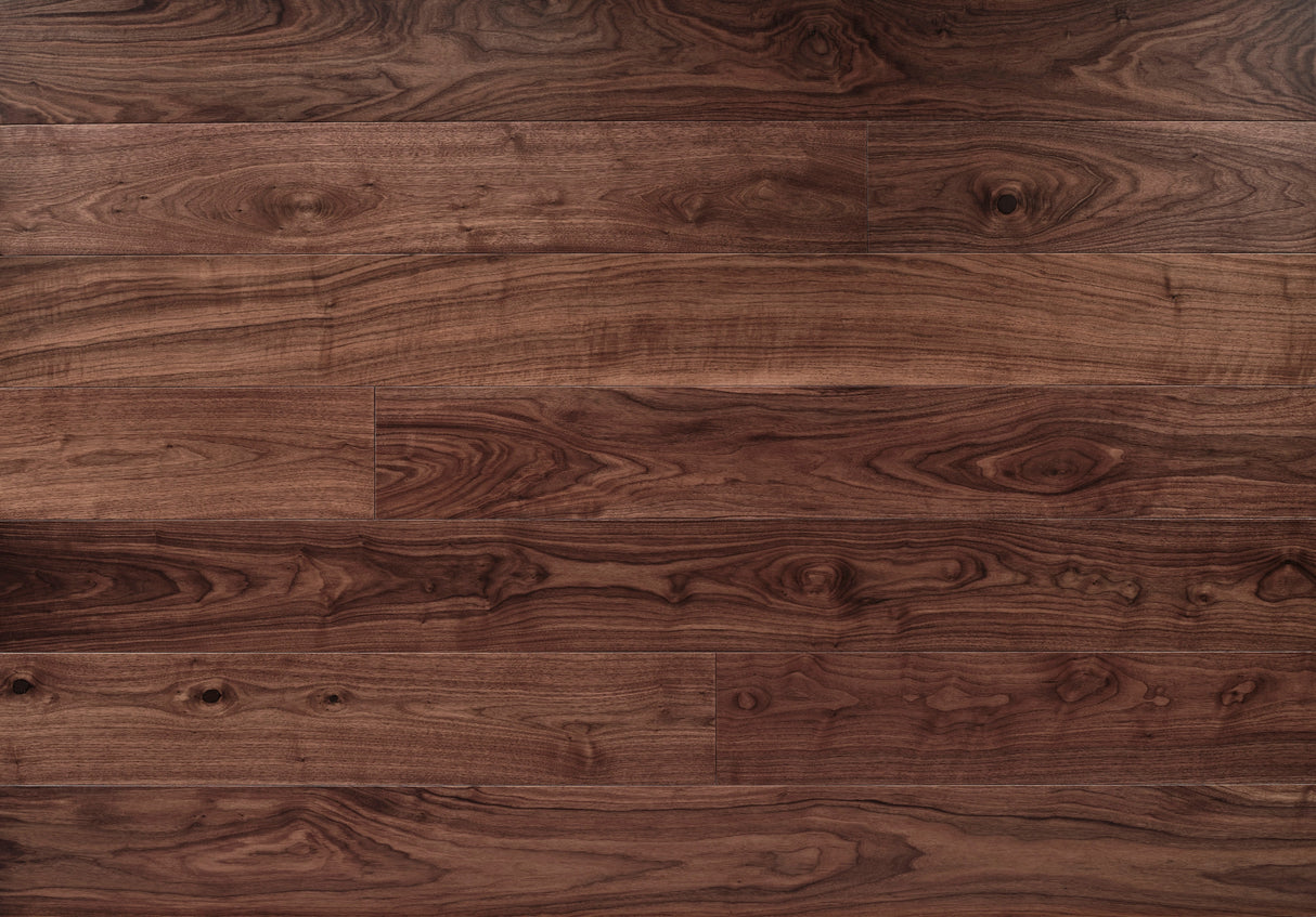 V4 Deco Plank Flooring - American Black Walnut - 190mm