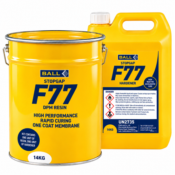 F. Ball Stopgap F77 Epoxy Damp Proof Membrane
