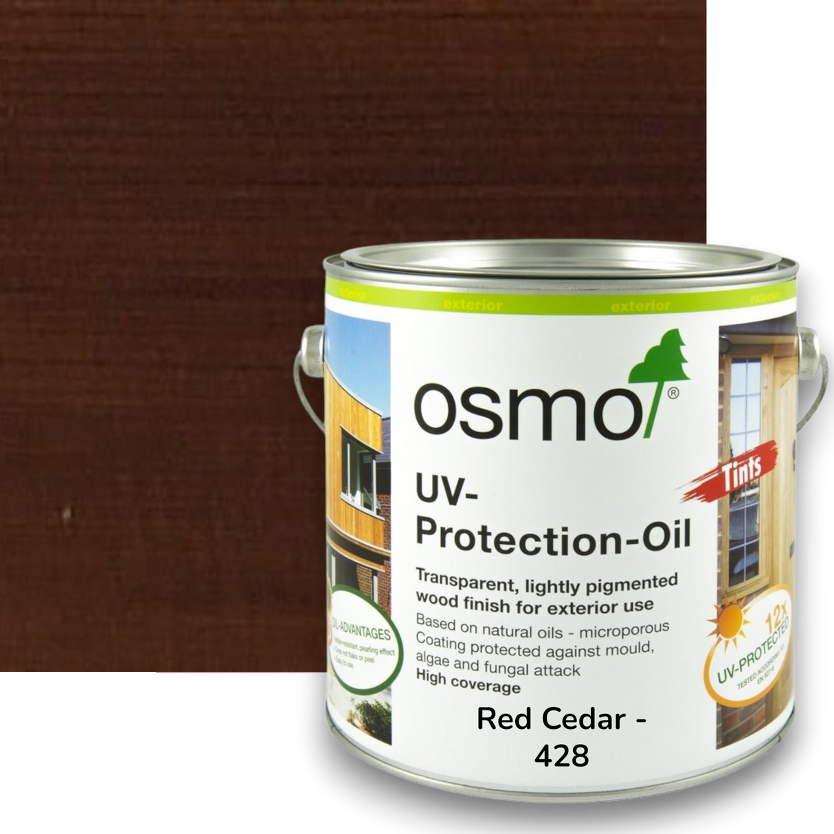 Osmo UV-Protection Oil Tints – Coloured Exterior Wood Oil