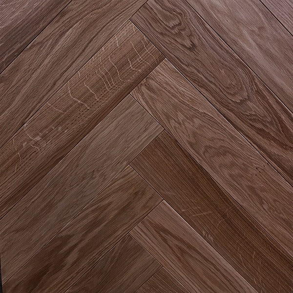 Staki Rosewood Herringbone Rustic LED Oil (0.80sqm pack)