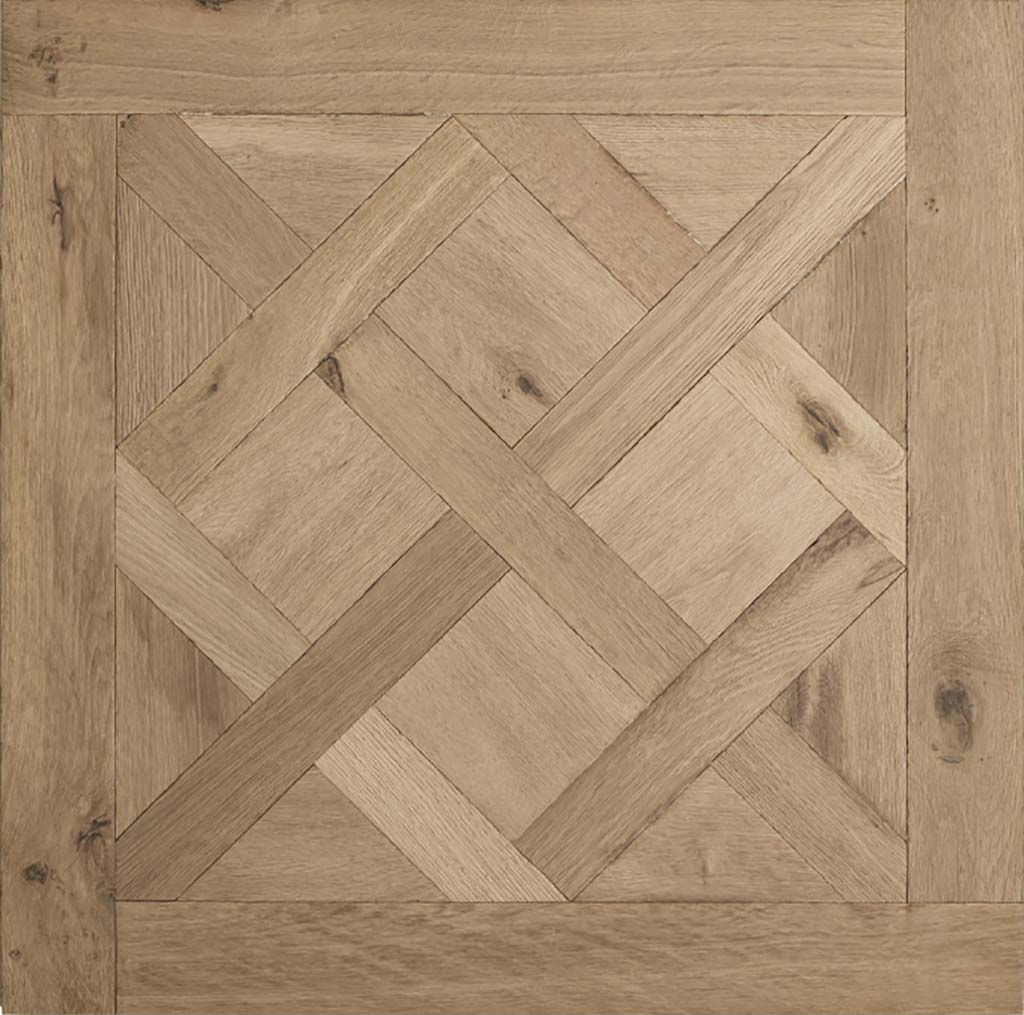 Lalegno Versailles Engineered Oak Flooring – panel - 20/6 × 800 × 800mm