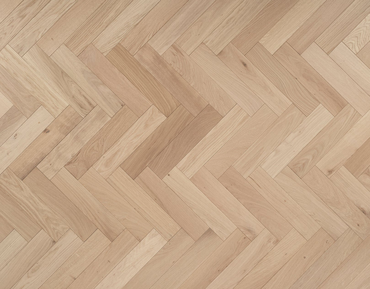 ZB204 Brushed Invisible Lacquer Oak Herringbone (1.44m2 pack)