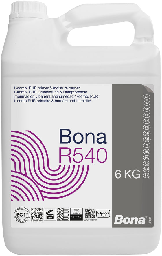 Bona R540 Primer & Damp Proof Membrane (DPM) – 6kg