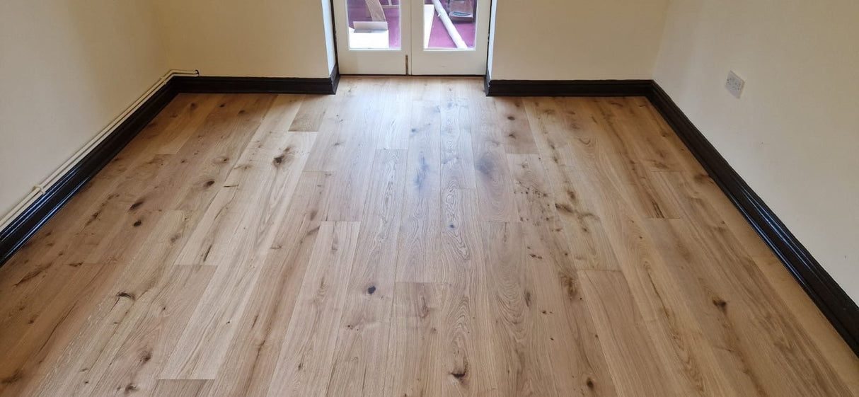 Brushed & Oiled Engineered Rustic Oak 14x190x1900mm (Per Pack 2.888m2) - Wiltshire Wood Flooring Supplies