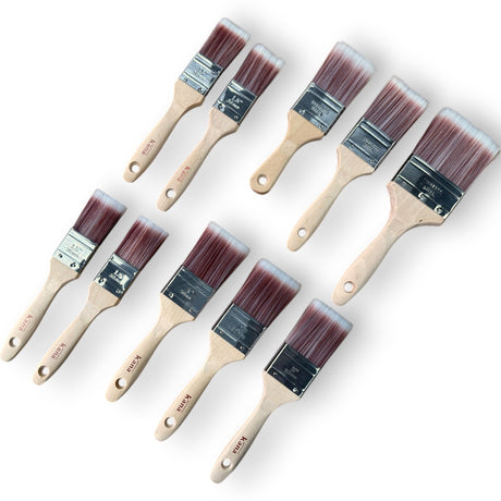 Kana Advantage 10 Pack Brush Set - Wiltshire Wood Flooring Supplies