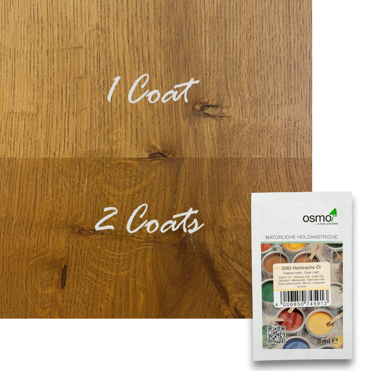 Osmo Polyx -Oil Tints – Tinted Hardwax Oil for Wooden Floors & Furniture