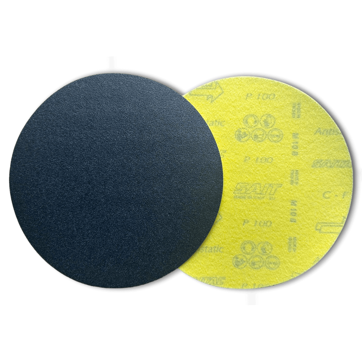 Sait 200mm Silicon Carbide Hook & Loop Velcro Backed Sanding Discs - Wiltshire Wood Flooring Supplies