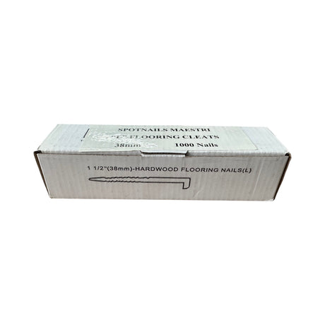 Spotnails L Flooring Nails 38mm Box Of 1000 - Wiltshire Wood Flooring Supplies