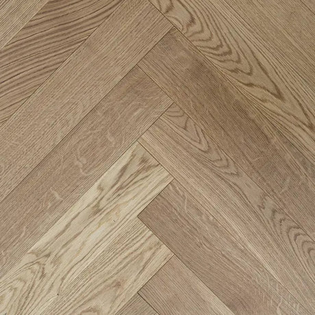 Staki BP Lacquered Herringbone Rustic Oak (0.80sqm pack) - Wiltshire Wood Flooring Supplies