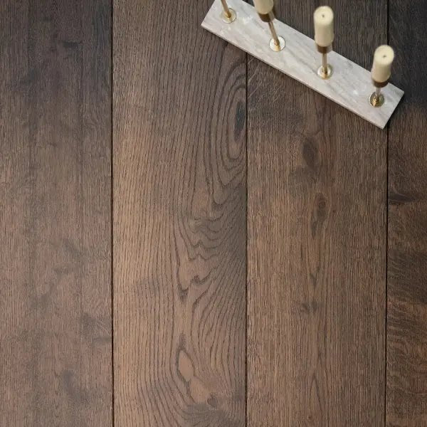 Staki Ebony Rustic LED Oil 2400x180x15mm (2.59sqm pack) - Wiltshire Wood Flooring Supplies
