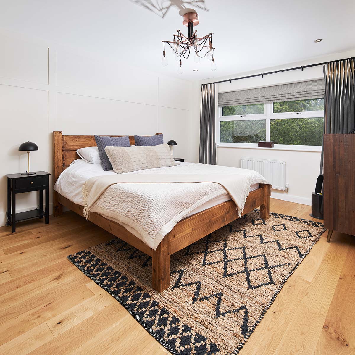 A103 Oak Rustic Brushed & Lacquered (Price Per Pack) - Wiltshire Wood Flooring Supplies