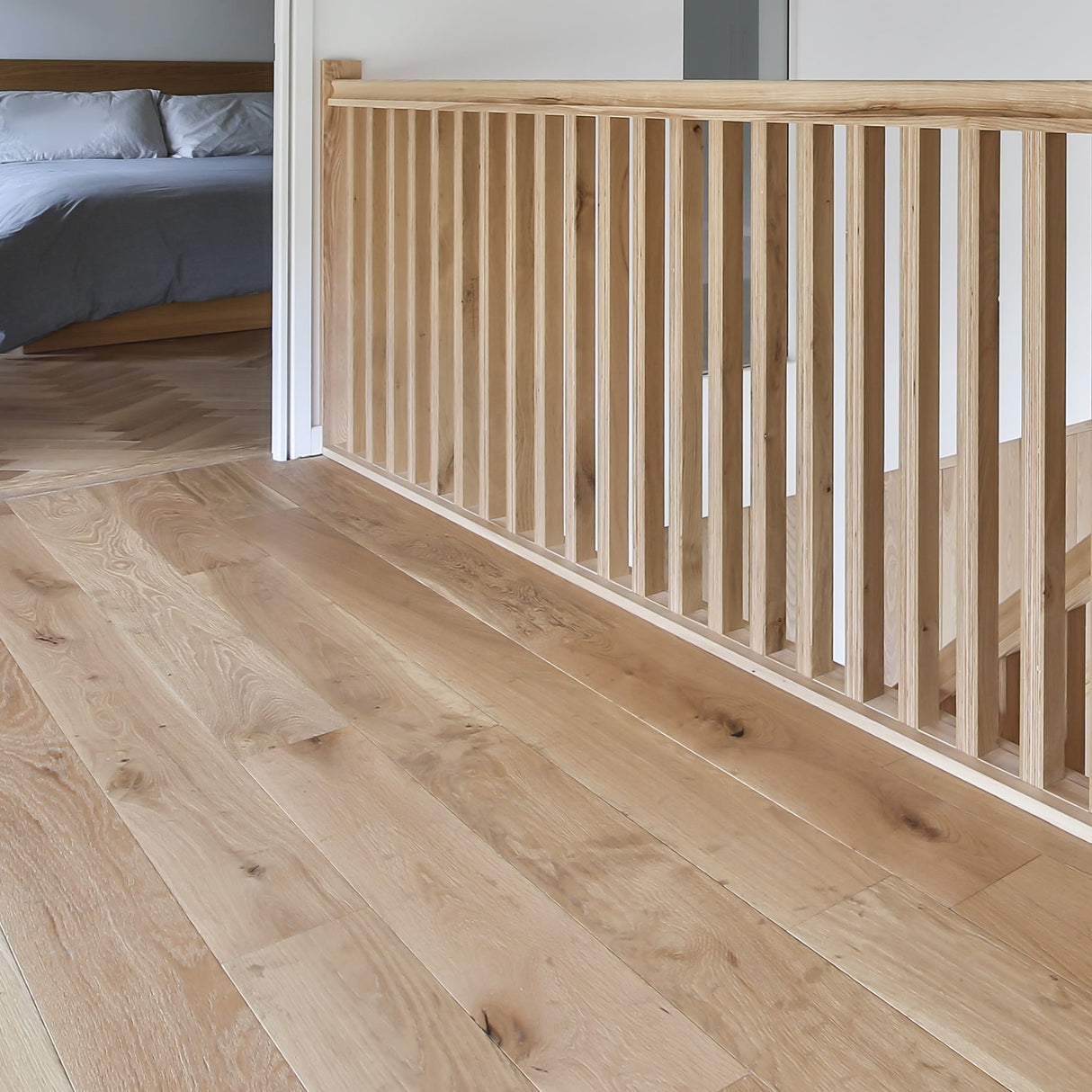 A104 Oak Rustic Brushed & Oiled (Price Per Pack) - Wiltshire Wood Flooring Supplies