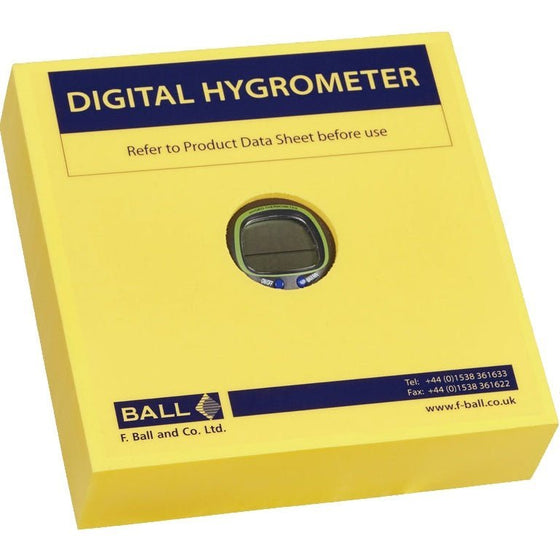 F. Ball Digital Hygrometer with Butyl Sealing Tape for Concrete Screeds