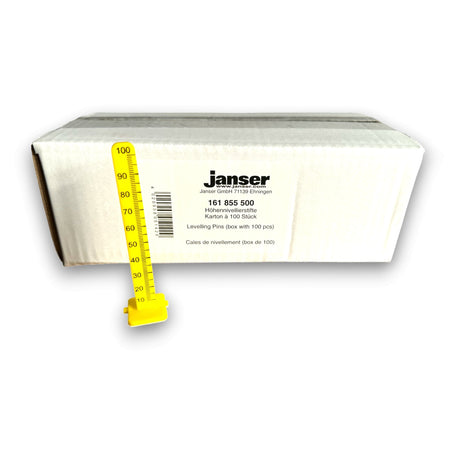 Janser 100mm Floor Levelling Pegs/pins (100 Pack) - Wiltshire Wood Flooring Supplies