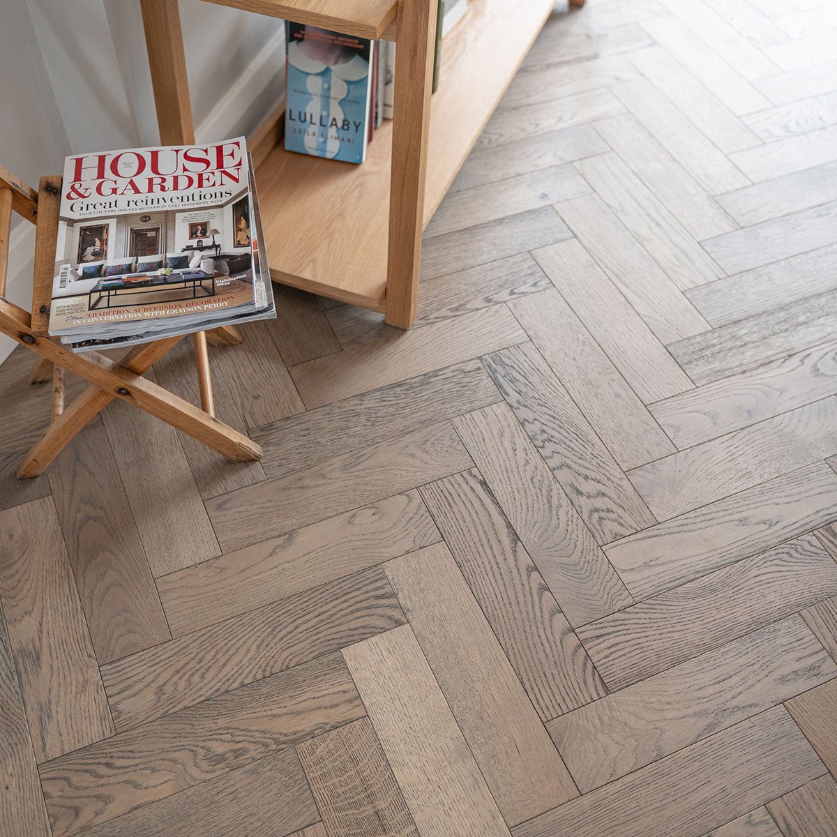 ZB101 Frozen Umber Herringbone (Price Per Pack) - Wiltshire Wood Flooring Supplies