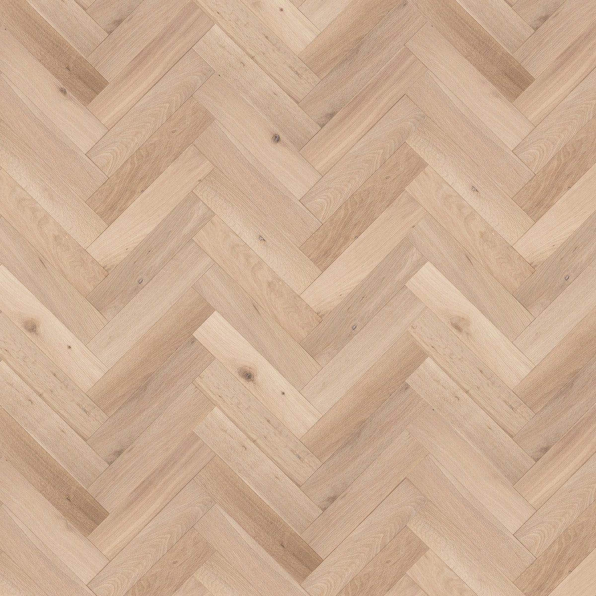 ZB107 Unfinished Oak Herringbone (Price Per Pack) - Wiltshire Wood Flooring Supplies