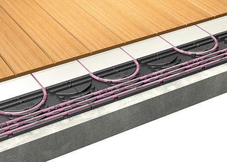How to Install Engineered Wood Flooring Over Low-Profile UFH Trays & Overlay Systems