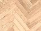 Bedlington Micro-Bevelled Engineered Oak Parquet - Unfinished Rustic – 15/4 × 100 × 500mm