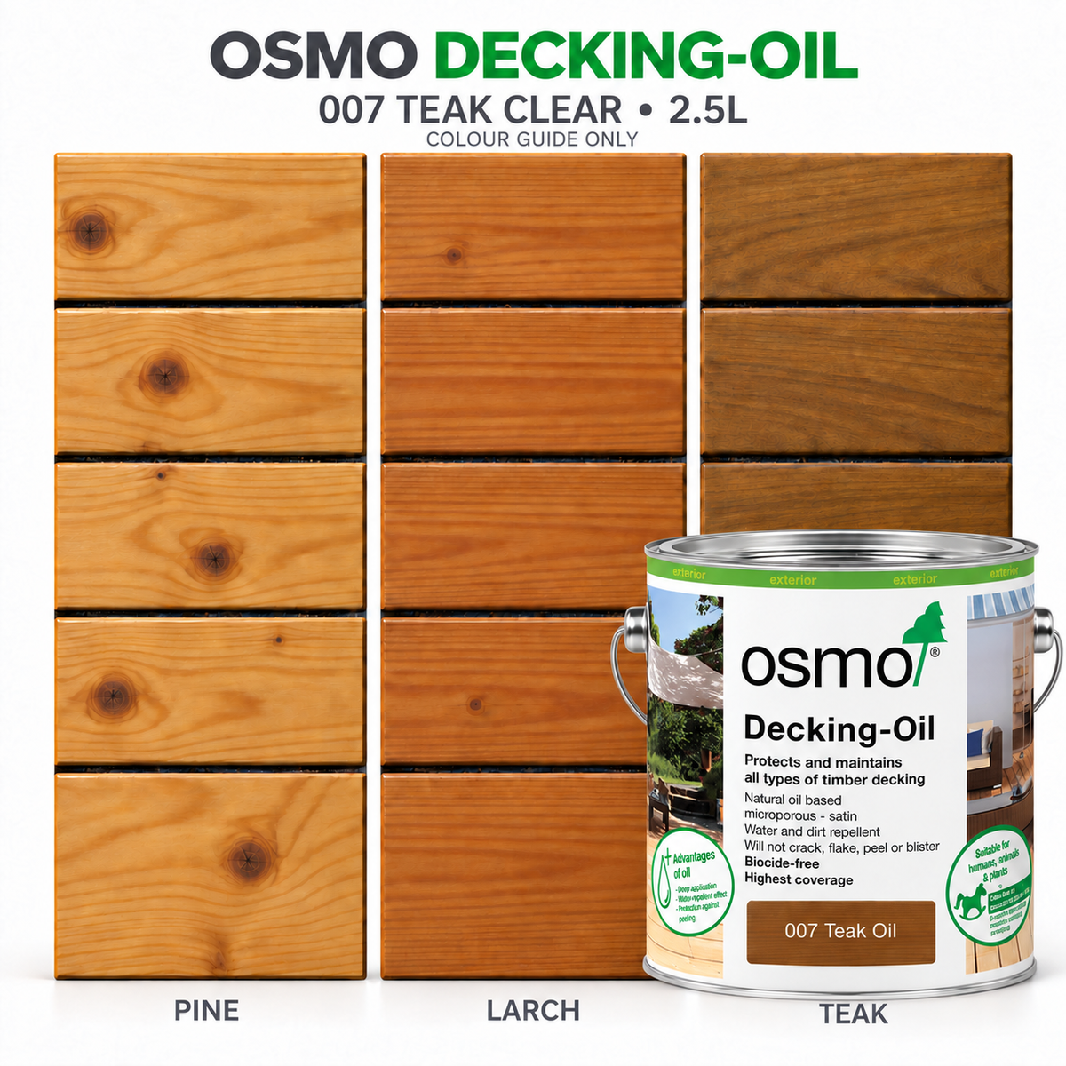 Osmo Decking Oil – Exterior Wood Oil