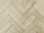 Bedlington Tumbled Solid Oak Parquet - Rustic