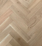 Bedlington Engineered Oak Parquet - Unfinished Rustic – 15/4 × 70 × 350mm
