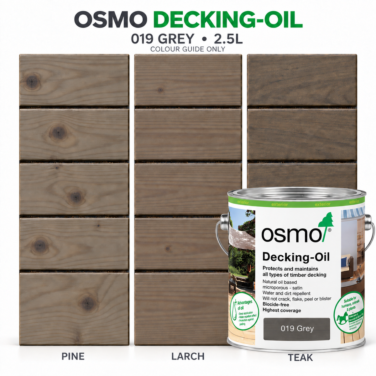 Osmo Decking Oil – Exterior Wood Oil