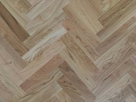 Bedlington Engineered Oak Parquet - Lacquered Rustic