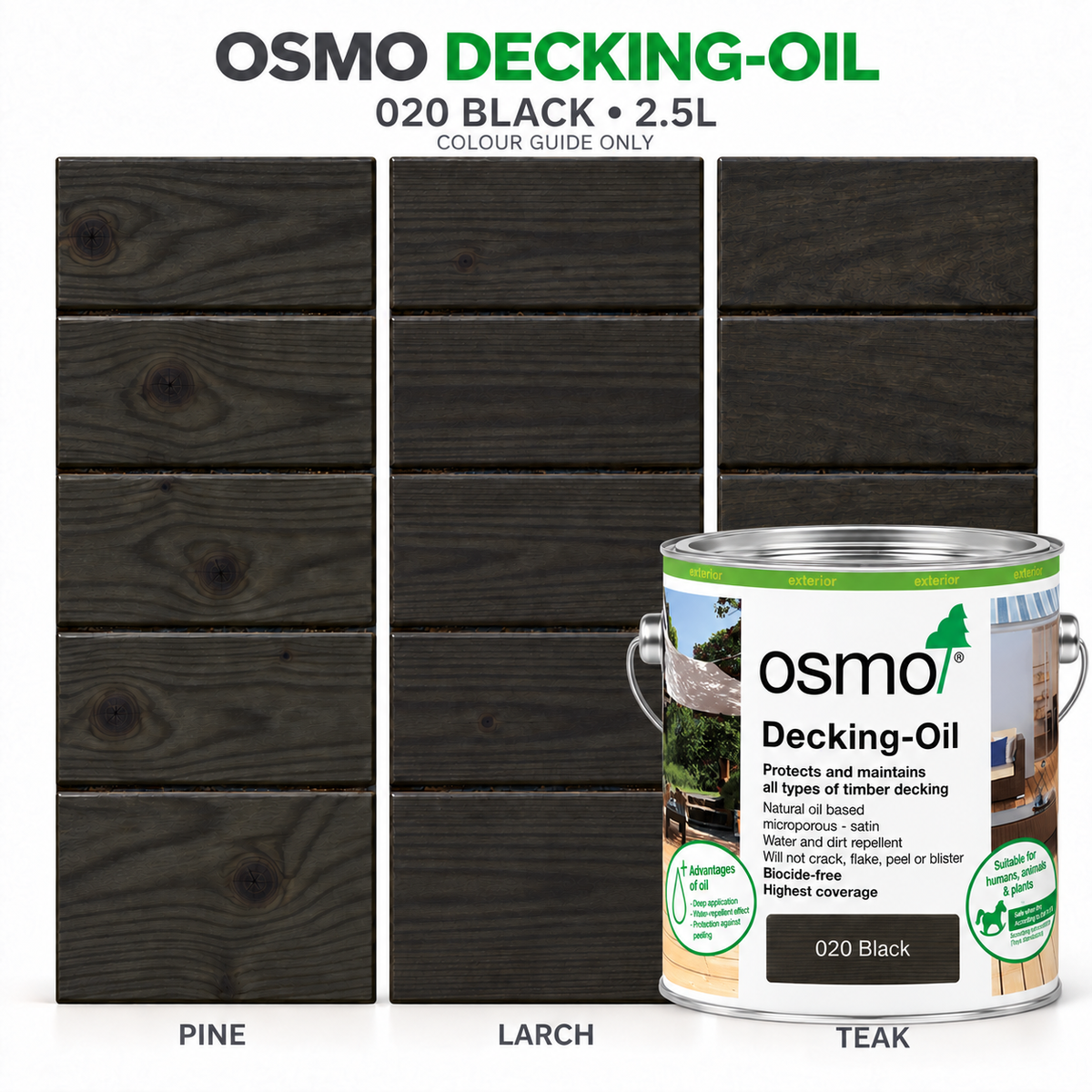 Osmo Decking Oil – Exterior Wood Oil