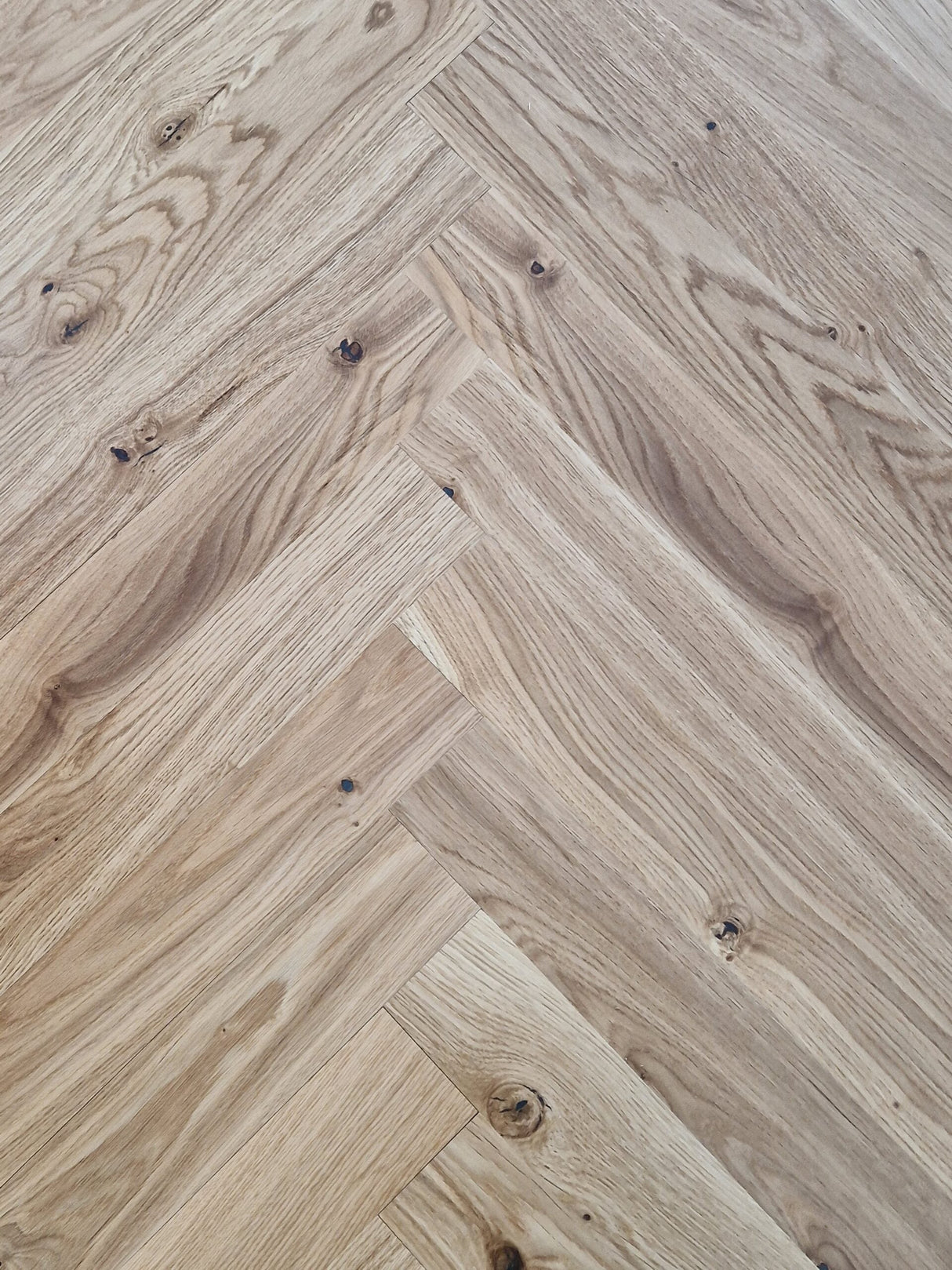 Bedlington Engineered Oak Parquet - Matt Lacquered Rustic