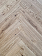 Bedlington Engineered Oak Parquet - Matt Lacquered Rustic