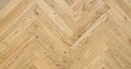 Bedlington Brushed Matt Lacquered Oak Parquet - Knotty