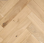 Bedlington Micro-Bevelled Engineered Oak Parquet - Unfinished Rustic – 20/4 × 100 × 500mm