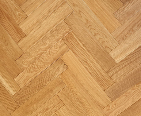 Bedlington Brushed Matt Lacquered Oak Parquet - Mixed