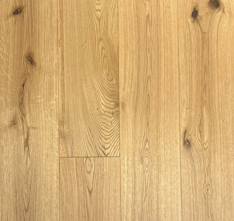 Boston Brushed Matt Lacquered Engineered Oak Flooring - ABCD Grade – 14/3 × 220 × 2200mm
