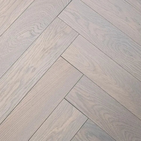 Staki Basalt Herringbone Rustic Oak Led Oil (0.80sqm pack)