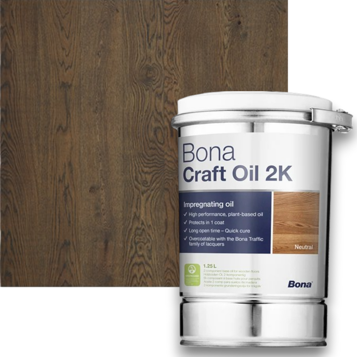 Bona Craft Oil 2K Coloured Wood Floor Oil