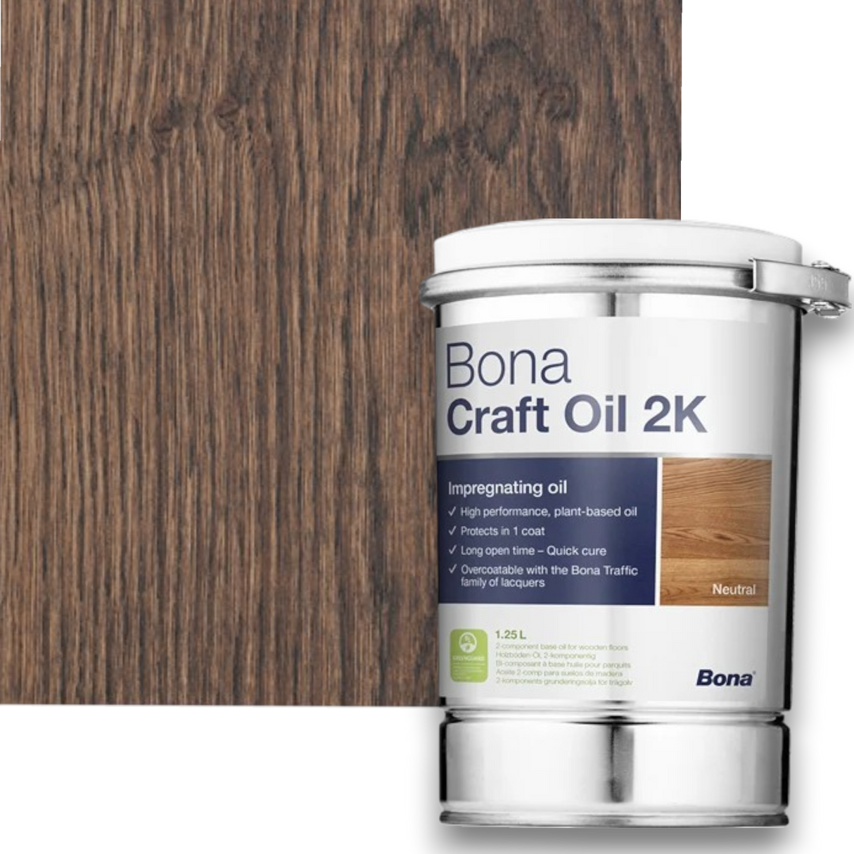 Bona Craft Oil 2K Coloured Wood Floor Oil