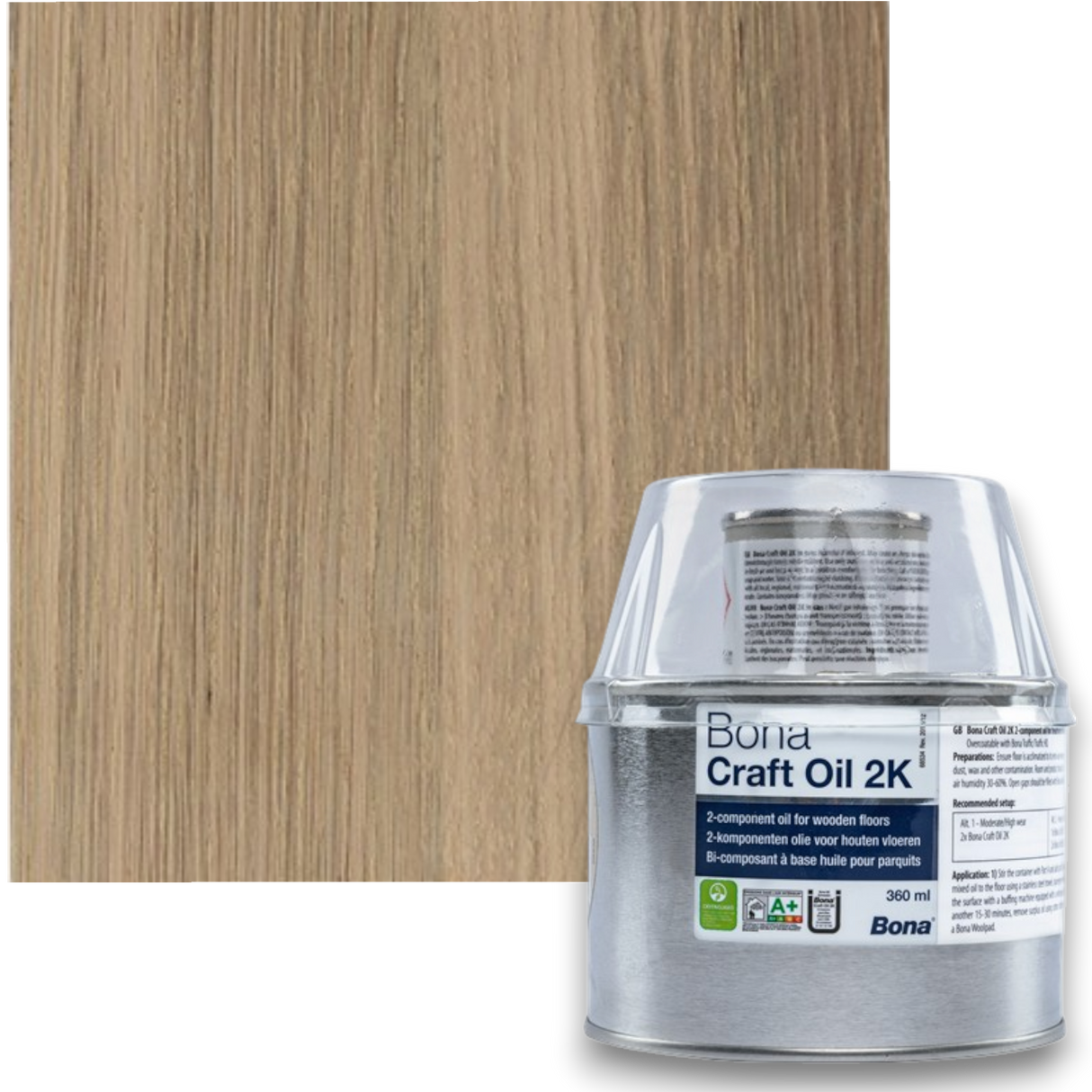Bona Craft Oil 2K Coloured Wood Floor Oil