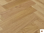 Oak Herringbone Flooring - 120mm – Burghley - Natural UV Oiled - Select