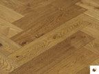 Oak Herringbone Flooring - 120mm – Chatsworth - Cognac Oak - Character