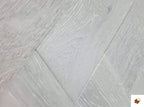 Oak Herringbone Flooring - 120mm – Benton - Grey Limed Oak - Select