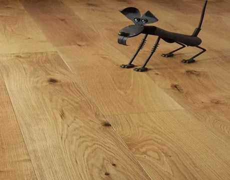 Balmoral Wide Plank Oak Flooring - 240mm – Natural UV Oiled