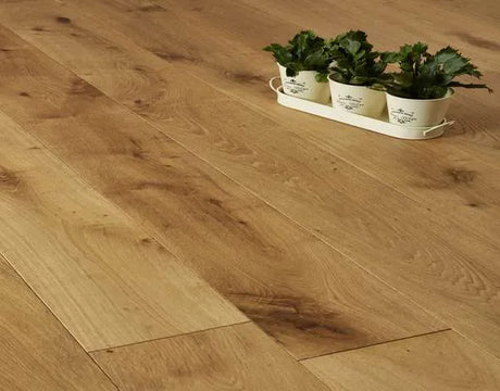 Balmoral Originals Oak Flooring - 190mm – Brushed Natural Oak