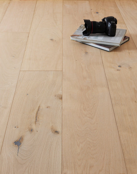 Balmoral Wide Plank Oak Flooring - 240mm – Natural Unfinished