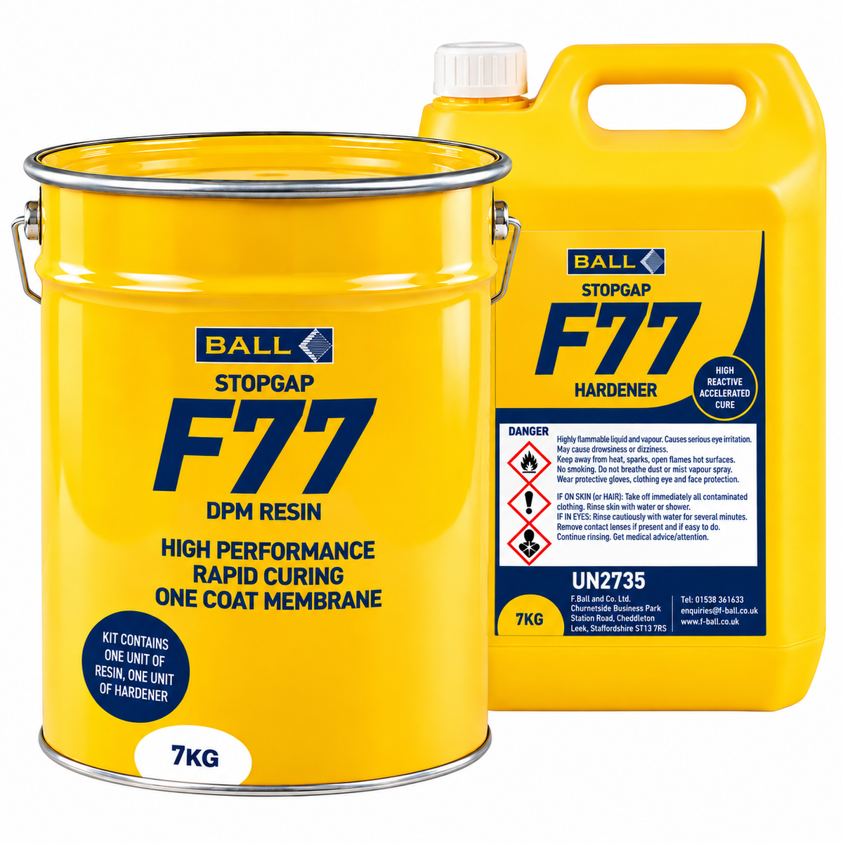 F. Ball Stopgap F77 Epoxy Damp Proof Membrane