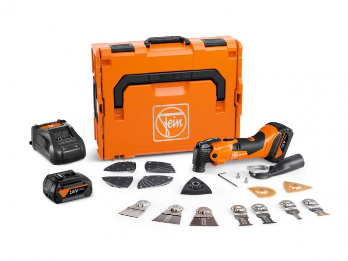 Fein AMM 500 Plus Top 4Ah AS 18V AMPShare Multi Tool Kit